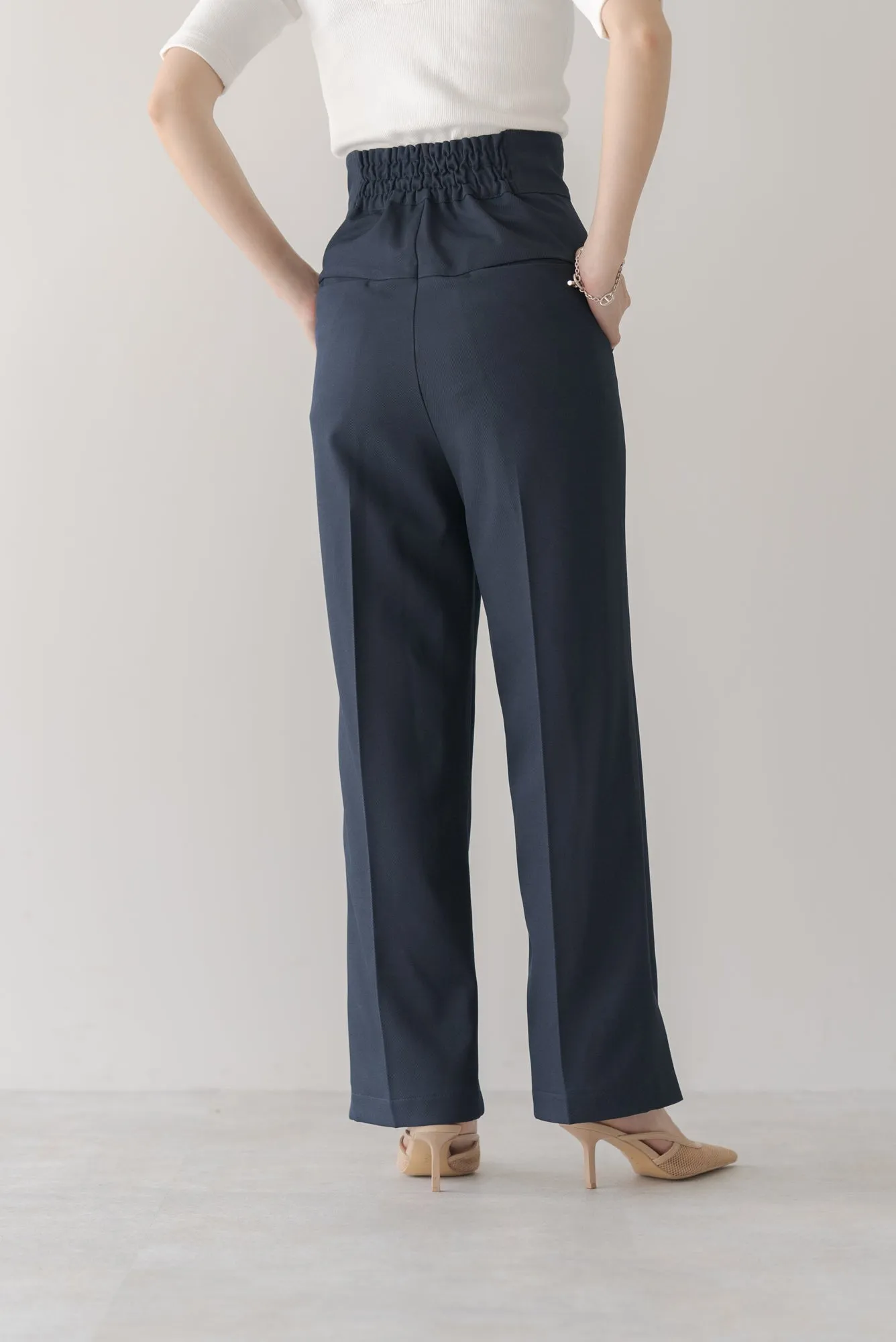 ハイウエスト ツイルパンツ ｜ HIGH WAIST TWILL PANTS