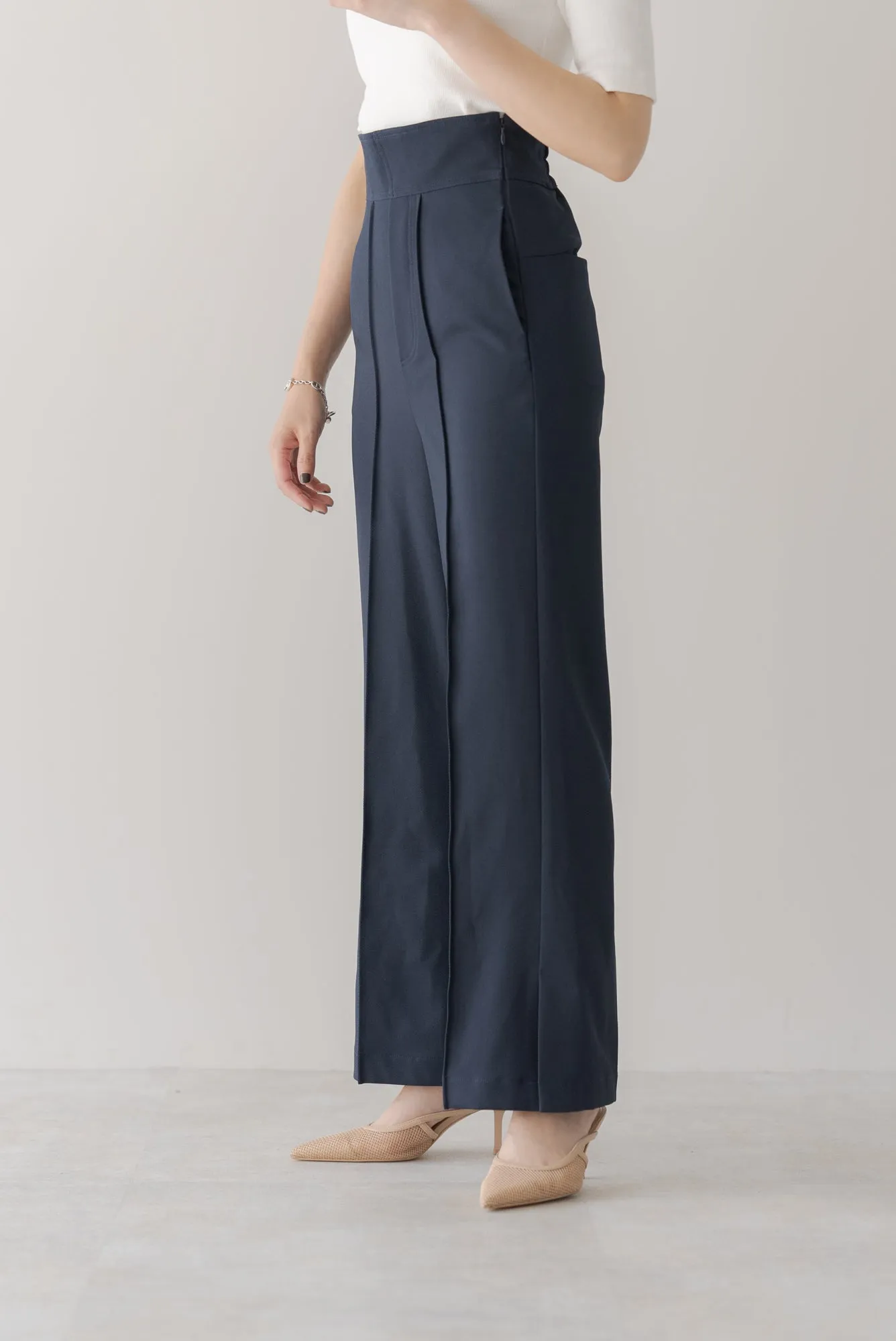 ハイウエスト ツイルパンツ ｜ HIGH WAIST TWILL PANTS