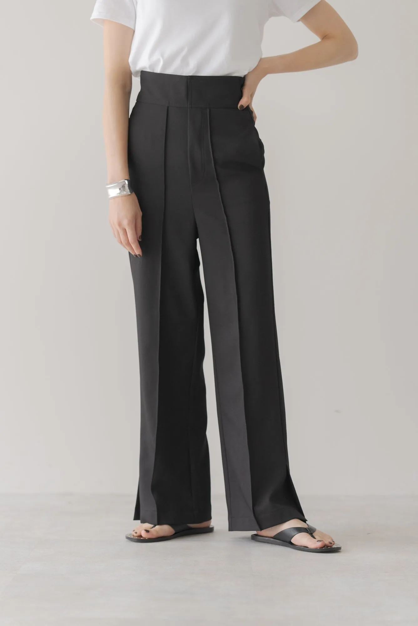 ハイウエスト ツイルパンツ ｜ HIGH WAIST TWILL PANTS