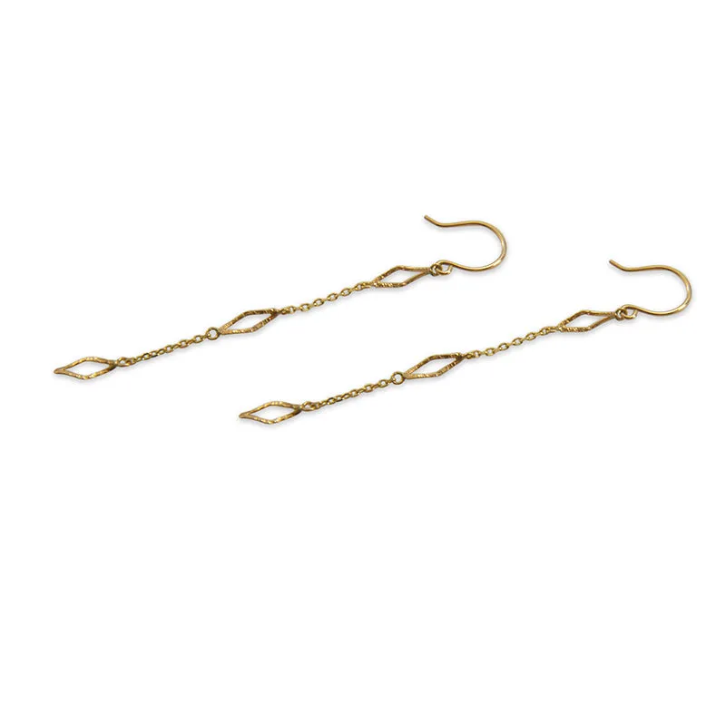 10K real Gold 0.48g Earrings