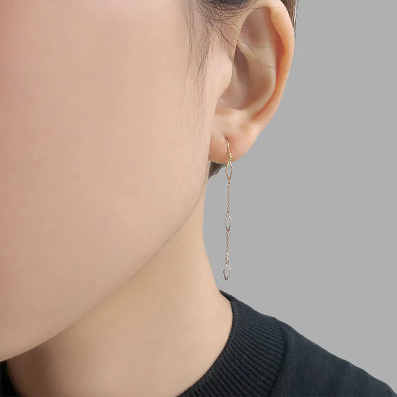 10K real Gold 0.48g Earrings