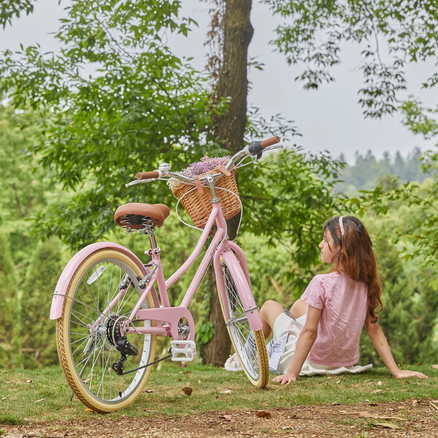 24" Hybrid Bike for Girls and Women-Sissi