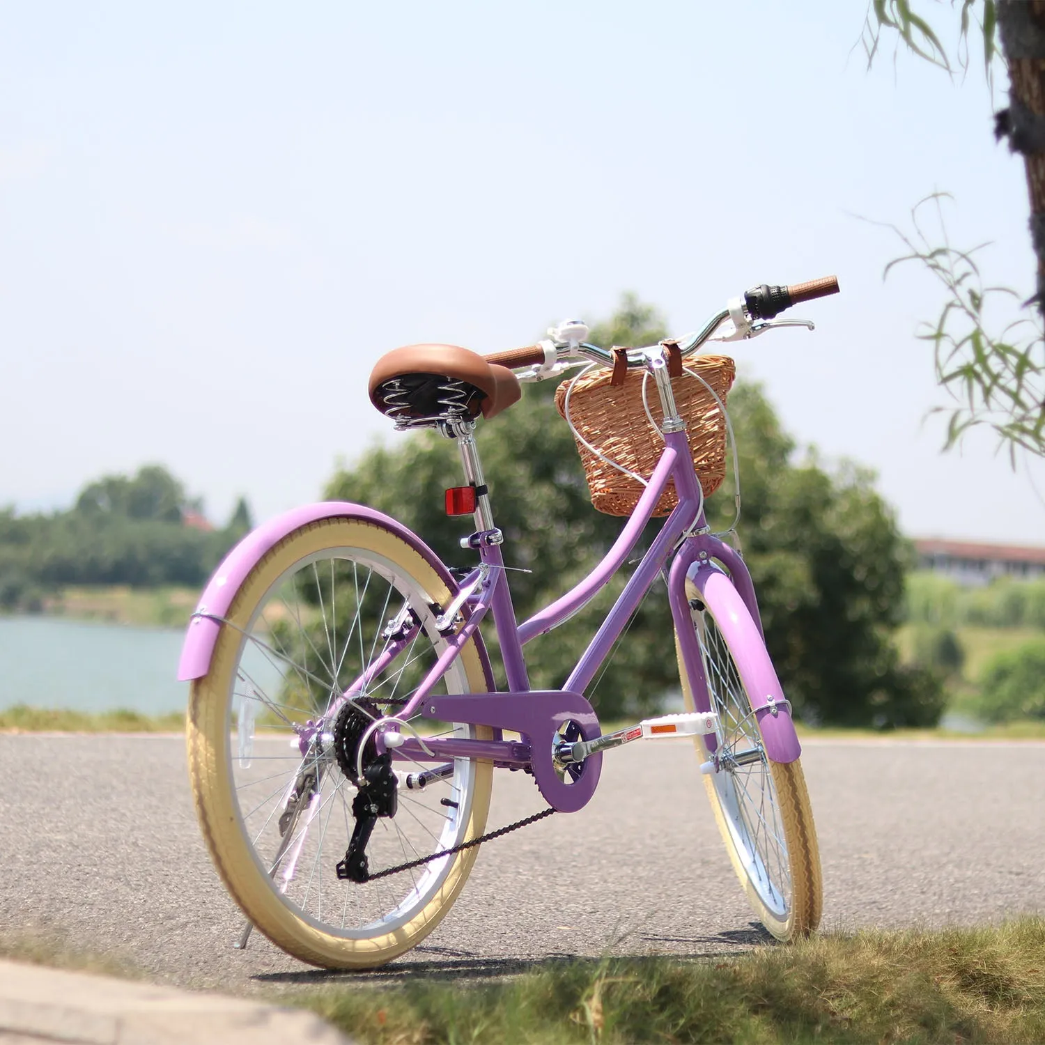 24" Hybrid Bike for Girls and Women-Sissi