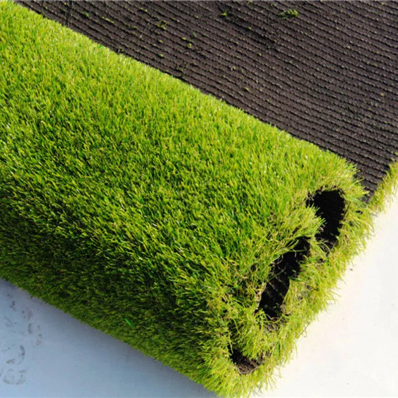 4cm High Artificial Turf Tricolor Grass Carpet