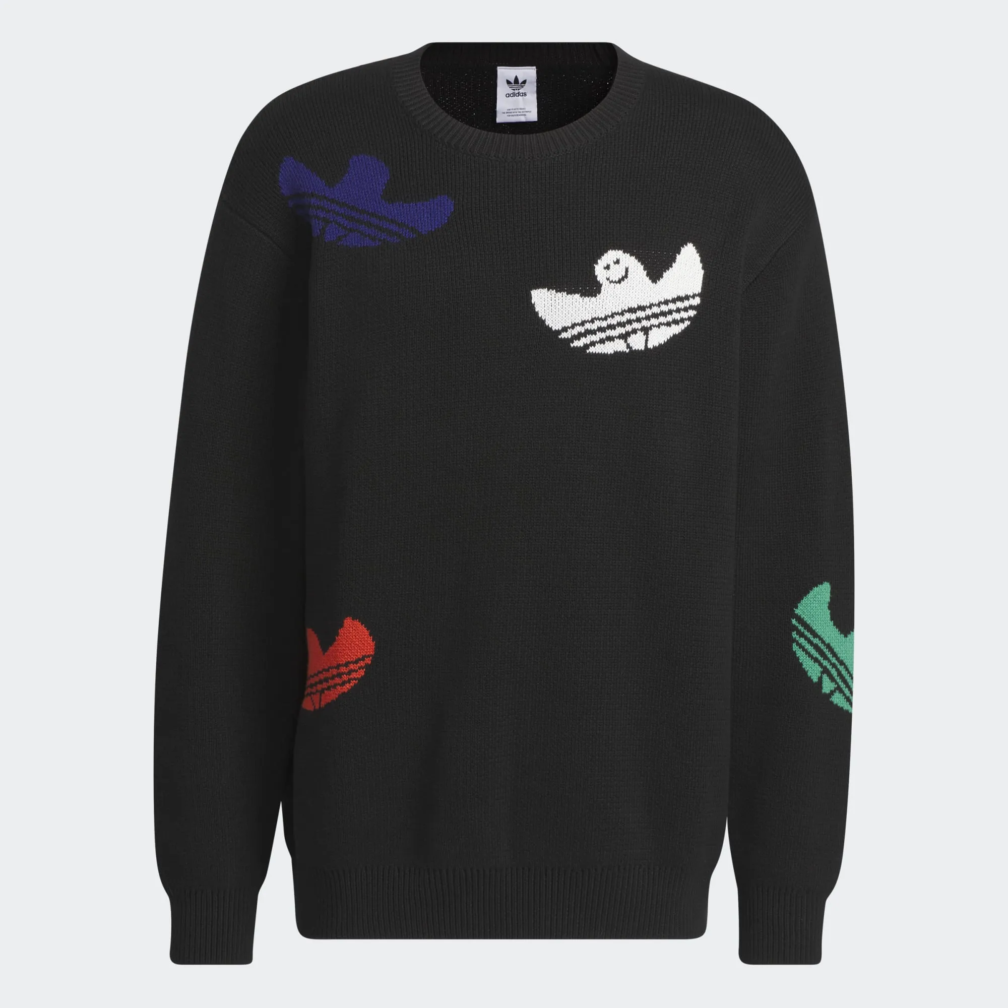 Adidas Skateboarding - Shmoo Knitted Jumper - Black / Multi