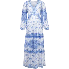 Alaia Maxi Dress - Blue