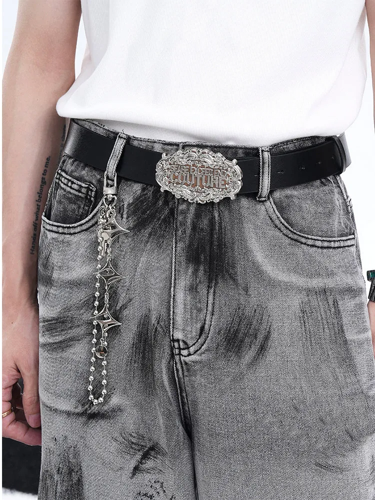 All-match Metal Silver Trouser Chain