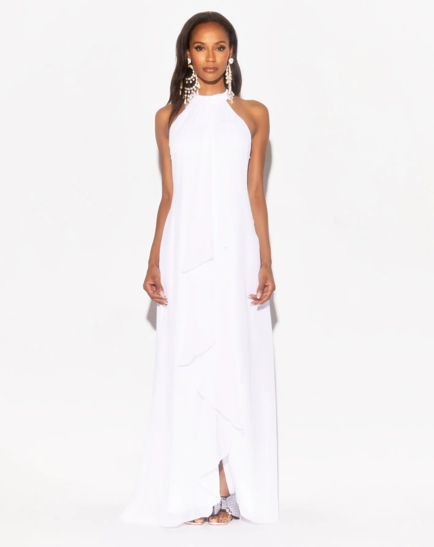 Aphrodite Maxi Dress - White