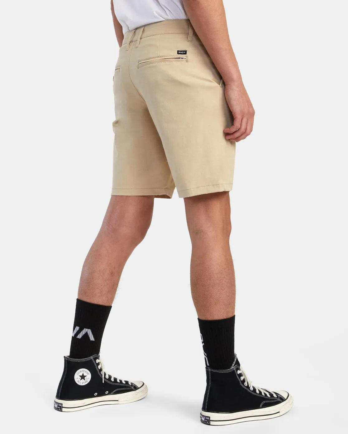 Back In Hybrid Shorts 19" - Khaki