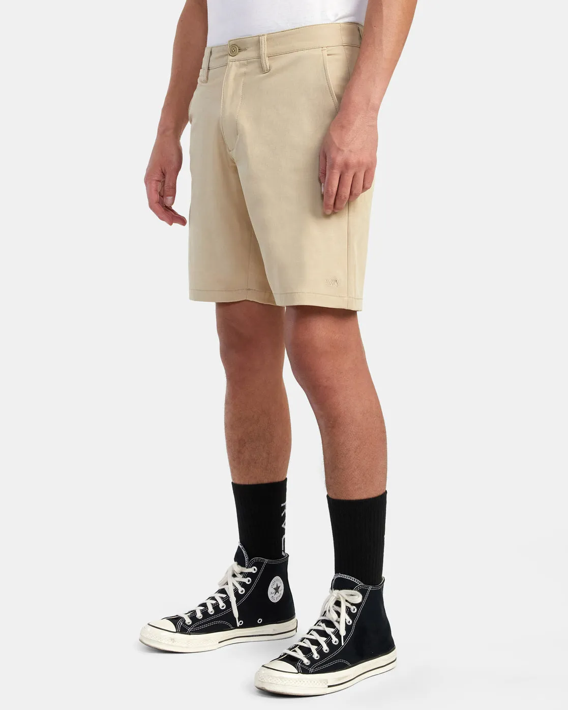 Back In Hybrid Shorts 19" - Khaki