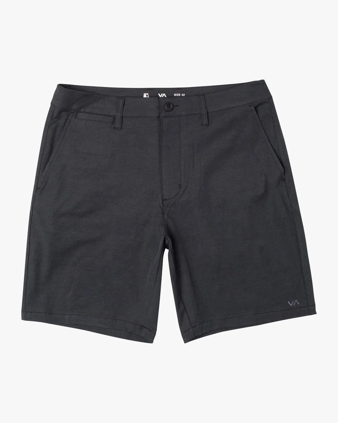 Back In Hybrid Walkshorts 19" - Black