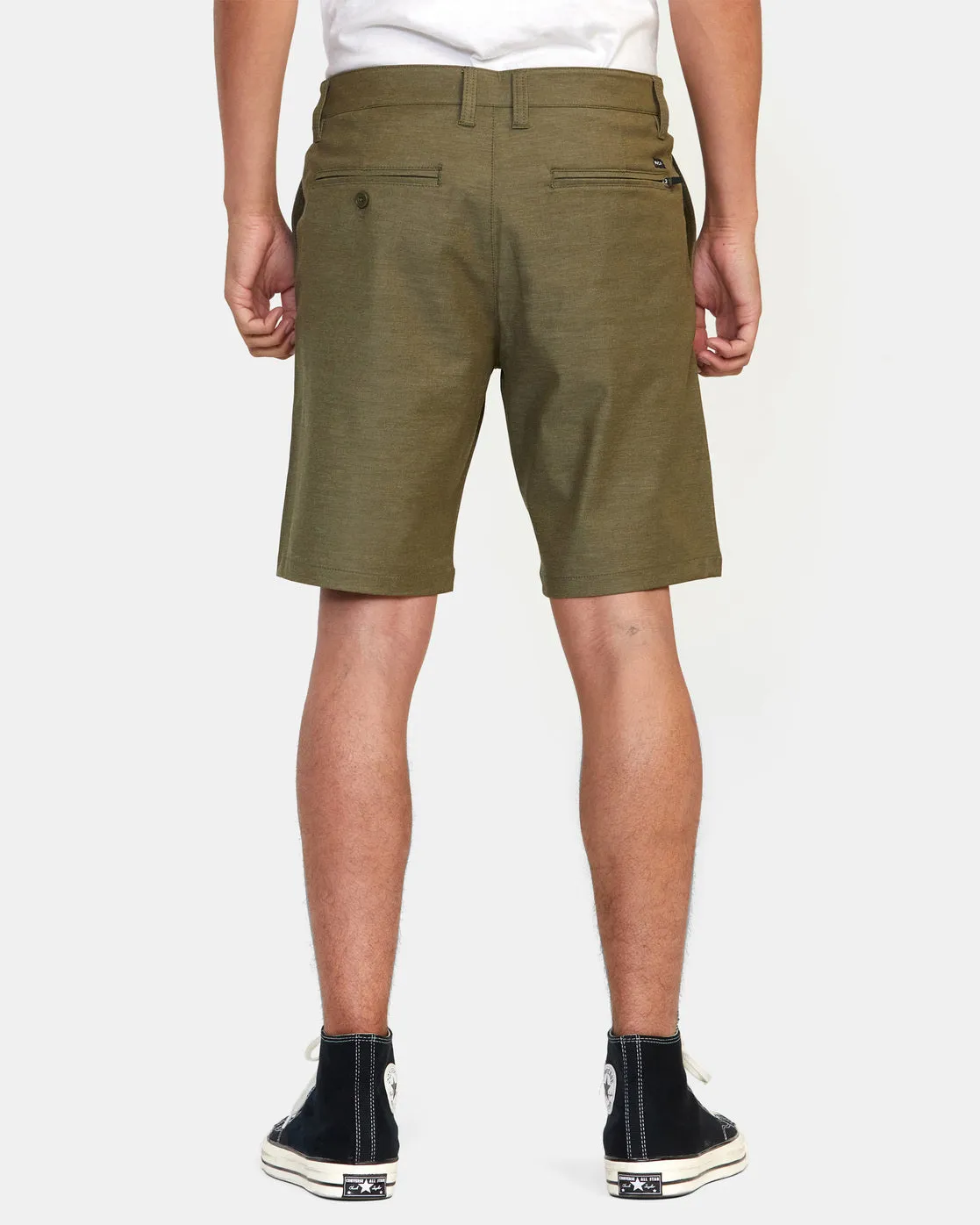 Back In Hybrid Walkshorts 19" - Olive