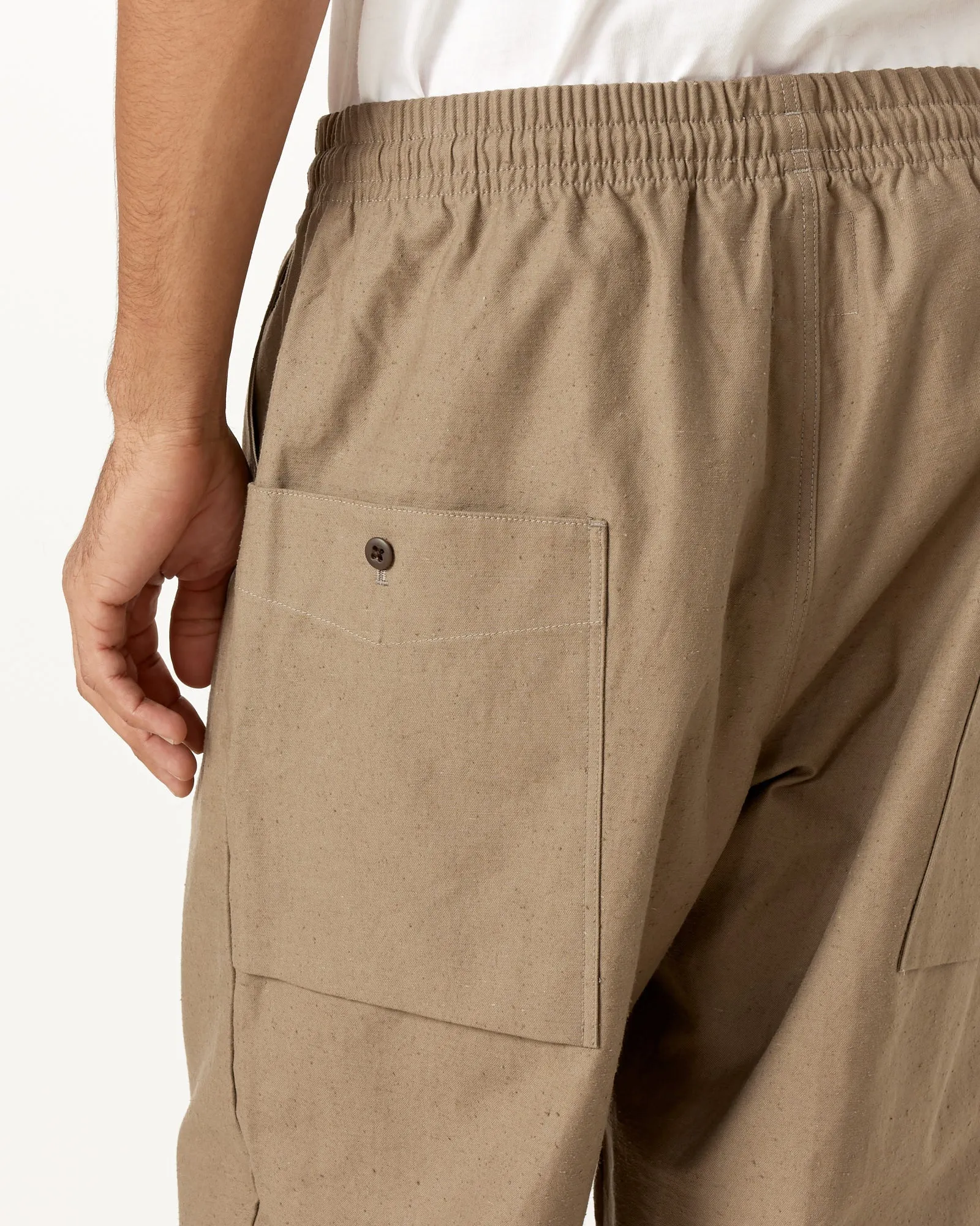 Back-Nep Umps Pant in Sepia