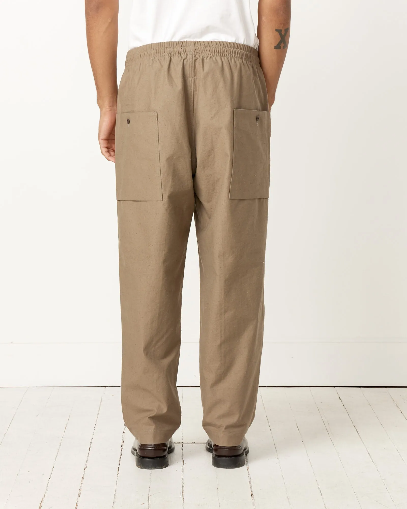 Back-Nep Umps Pant in Sepia