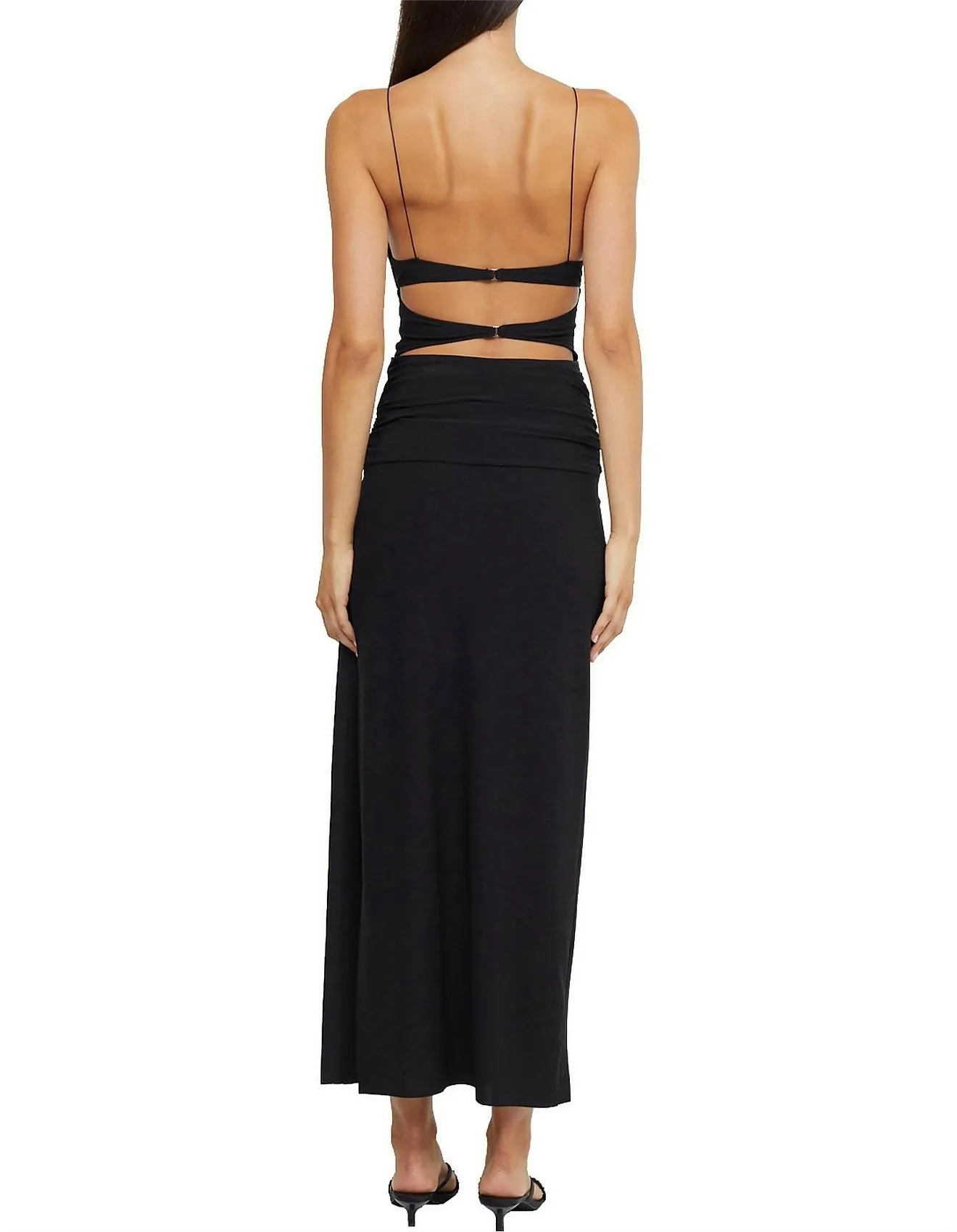 Bec & Bridge Montana Twist Maxi Dress - Black