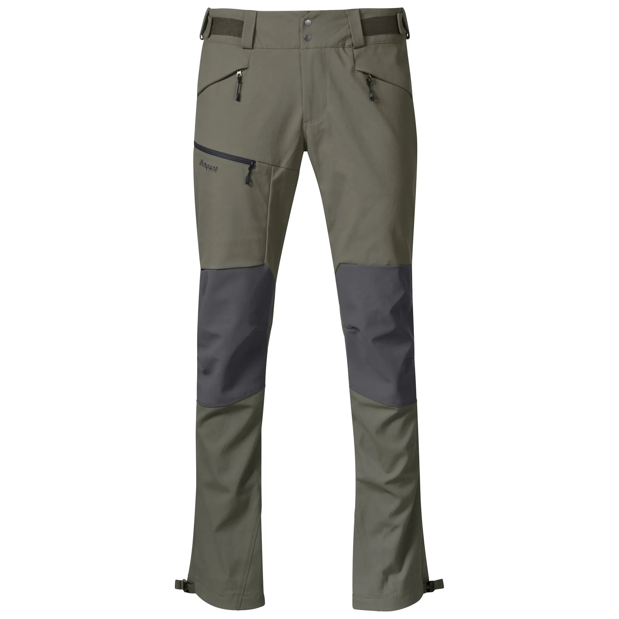 Bergans Men&#x27;s Fjorda Trekking Hybrid Pants Green Mud/Solid Dark Grey | Buy Bergans Men&#x27;s Fjorda Trekking Hybrid Pants Green Mud/Solid Dark Grey here | Outnorth