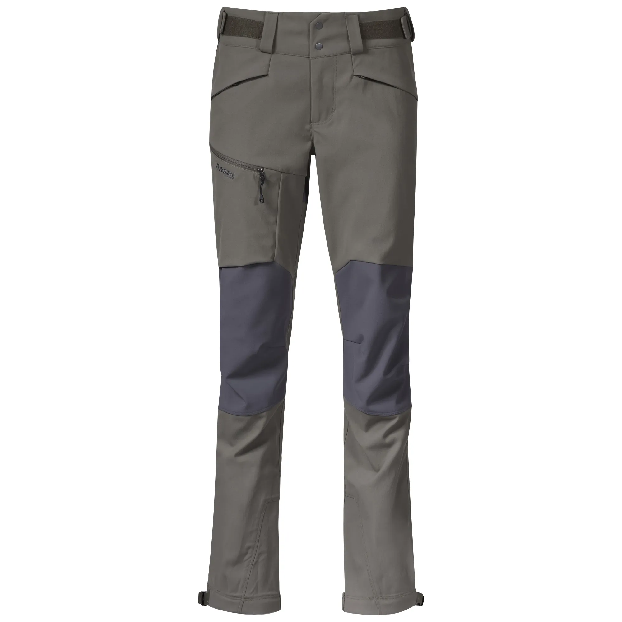 Bergans Women&#x27;s Fjorda Trekking Hybrid Pants Green Mud/Solid Dark Grey | Buy Bergans Women&#x27;s Fjorda Trekking Hybrid Pants Green Mud/Solid Dark Grey here | Outnorth