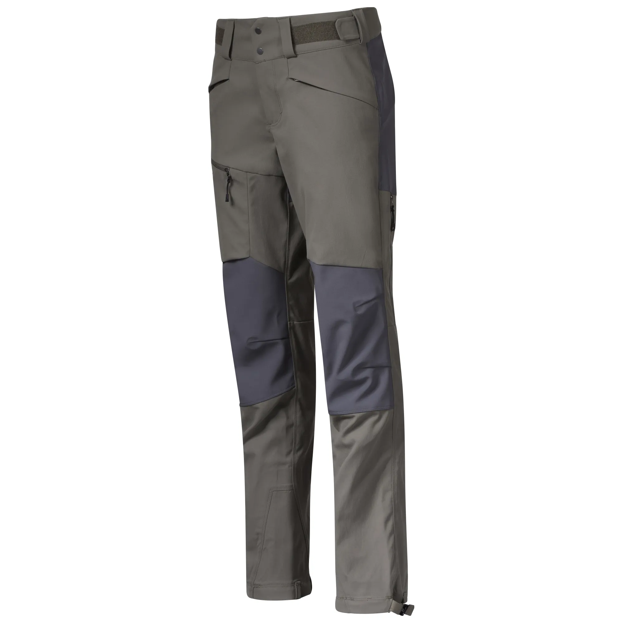 Bergans Women&#x27;s Fjorda Trekking Hybrid Pants Green Mud/Solid Dark Grey | Buy Bergans Women&#x27;s Fjorda Trekking Hybrid Pants Green Mud/Solid Dark Grey here | Outnorth