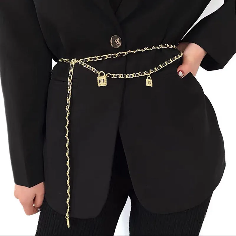 BerriesJam - 2024 Versatile Metal Waist Chain Belt