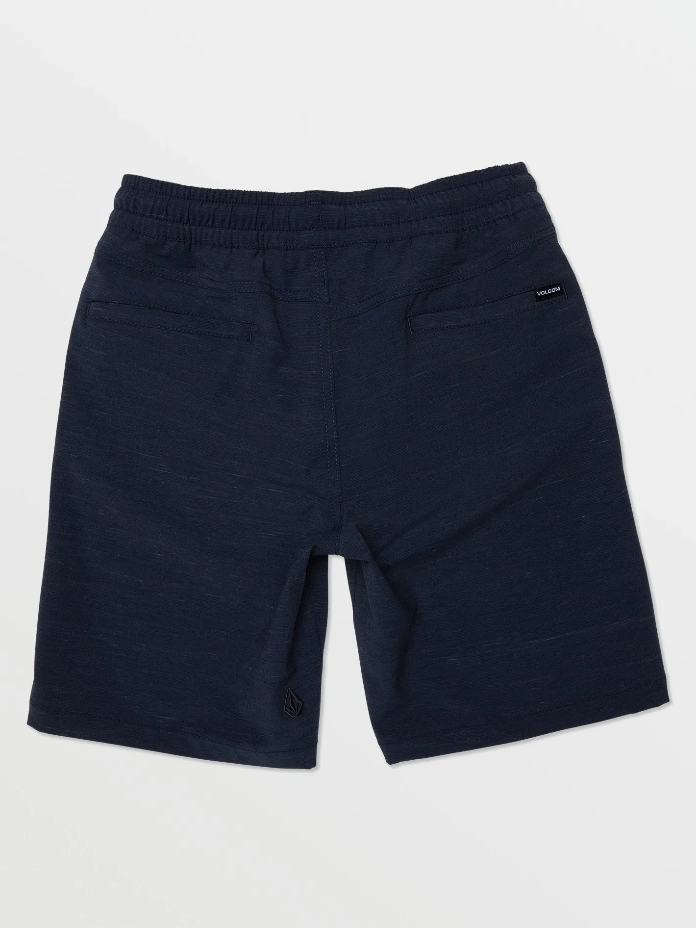 Big Boys Understoned Elastic Waist Hybrid Shorts - Navy