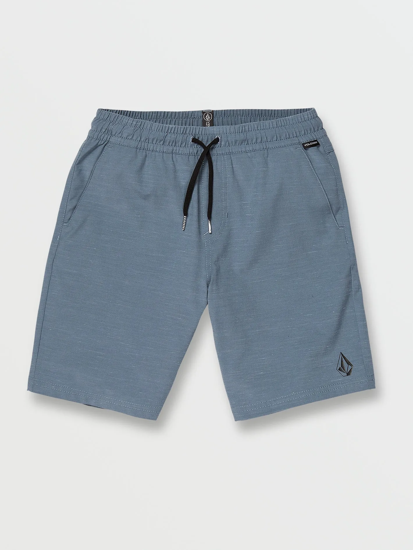 Big Boys Understoned Elastic Waist Shorts - Slate Blue