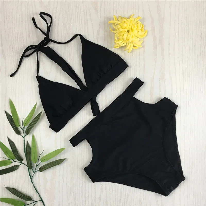 Bikini Nylon High Elastic High Waist