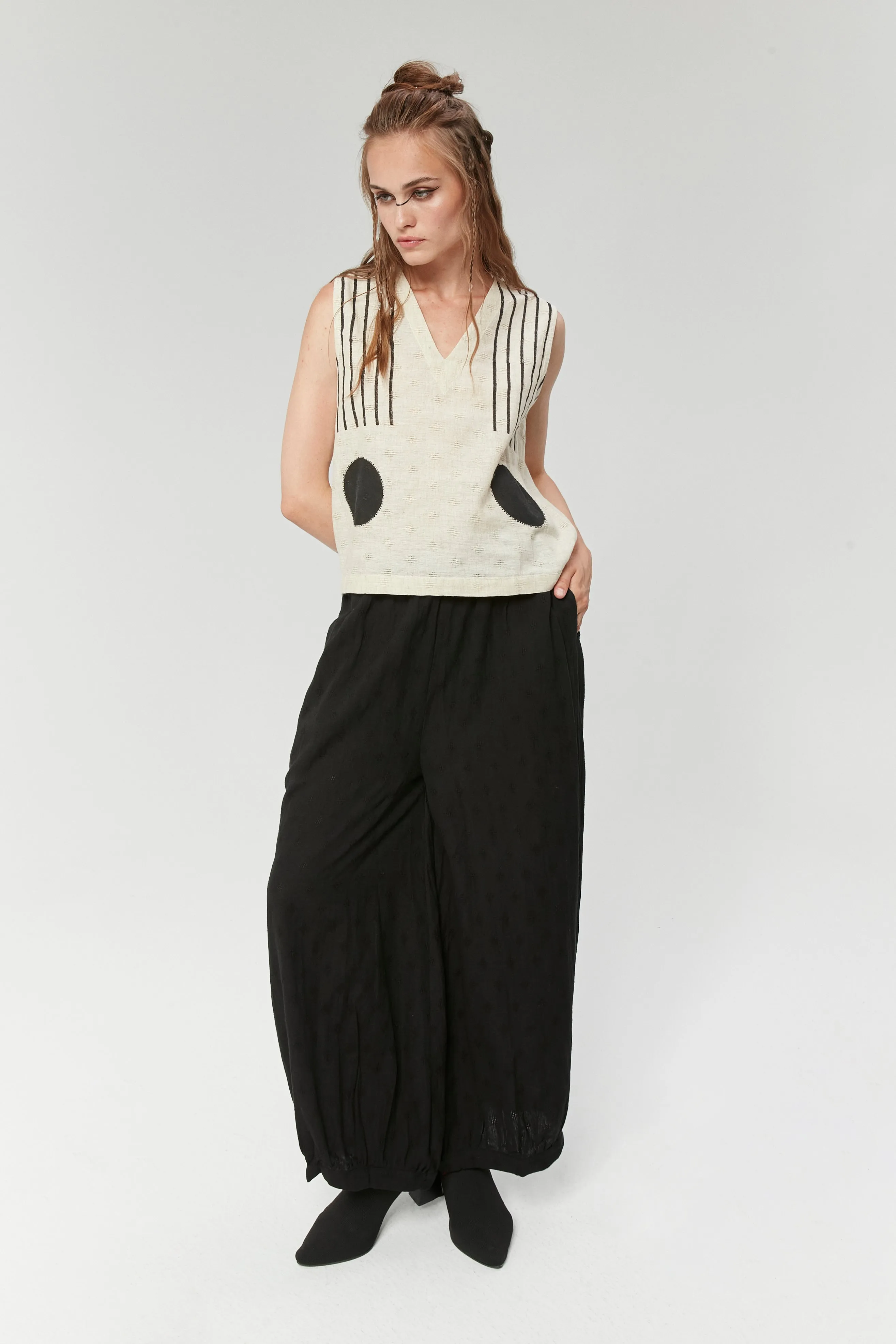 BLACK ATHENS PANTS