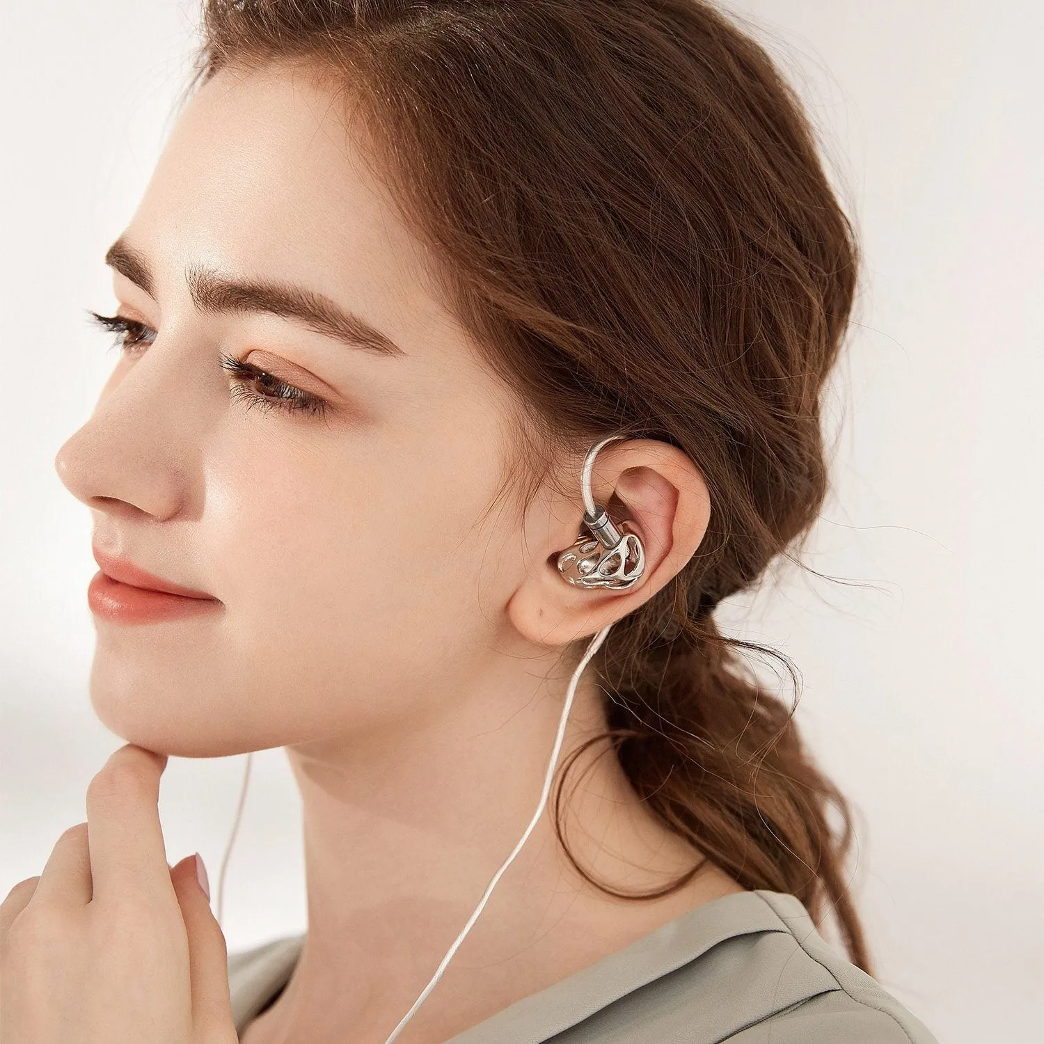 BLON BL-A8 Flagship Metal Hollow Earphone