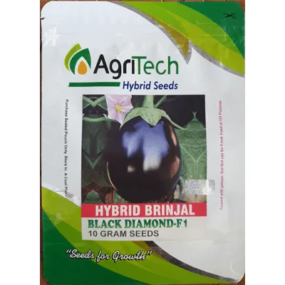 Brinjal Black Diamond F1 Hybrid Seed