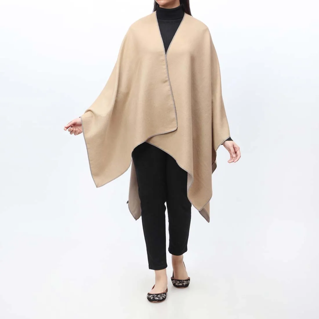 Brown Cape Shawl PW9807