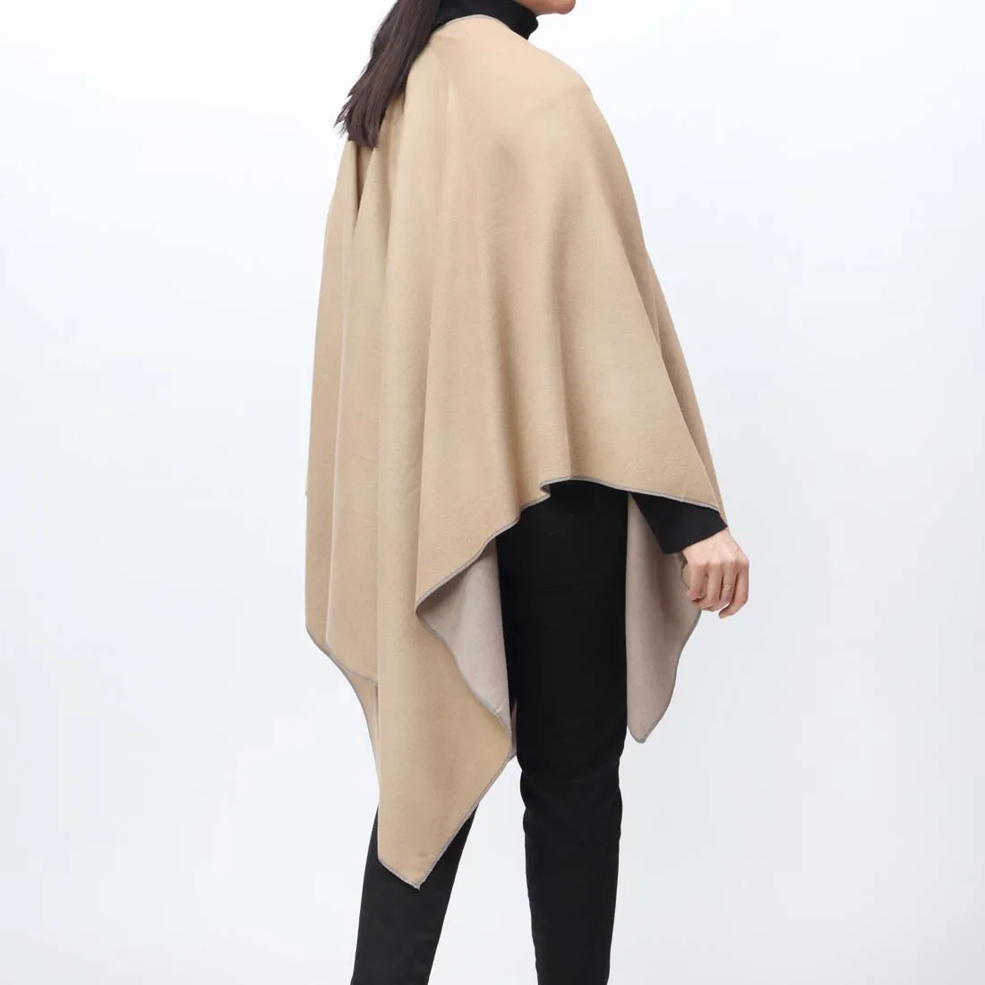 Brown Cape Shawl PW9807