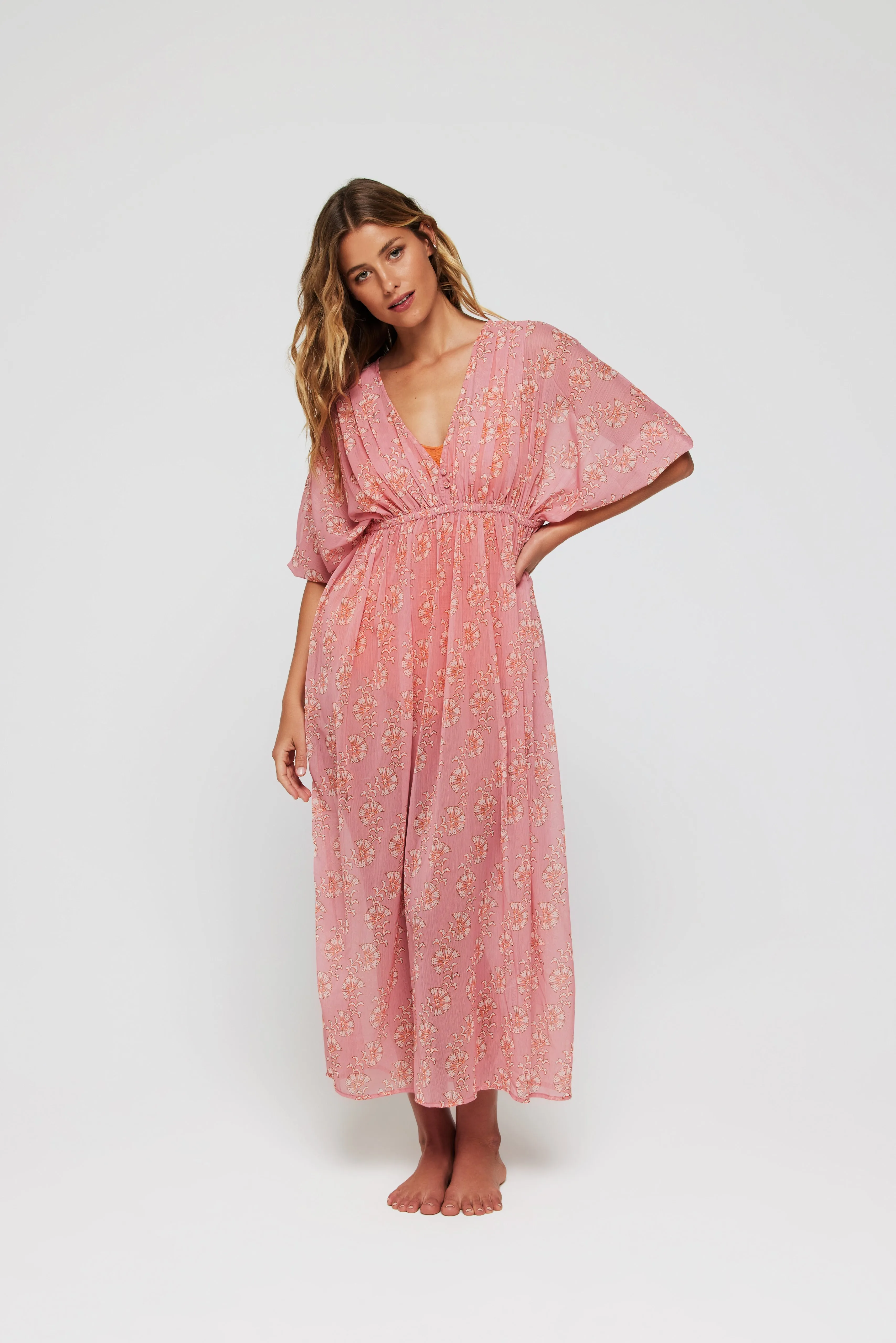 Caro Maxi Dress Cover Up by Hermoza