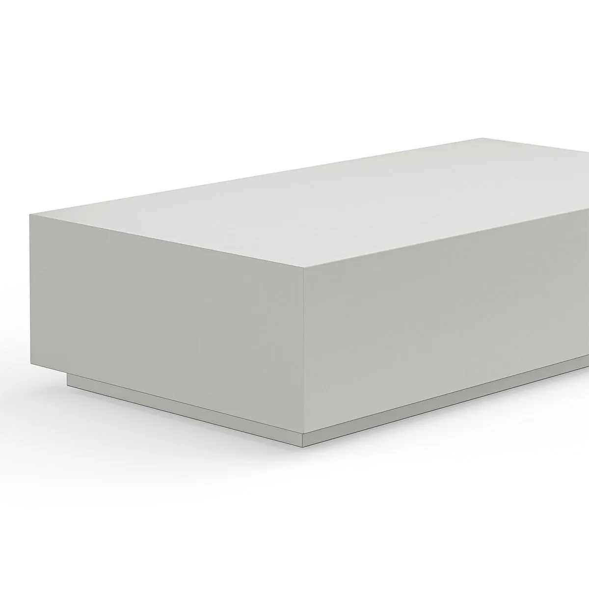 Carson Rectangular Concrete Coffee Table