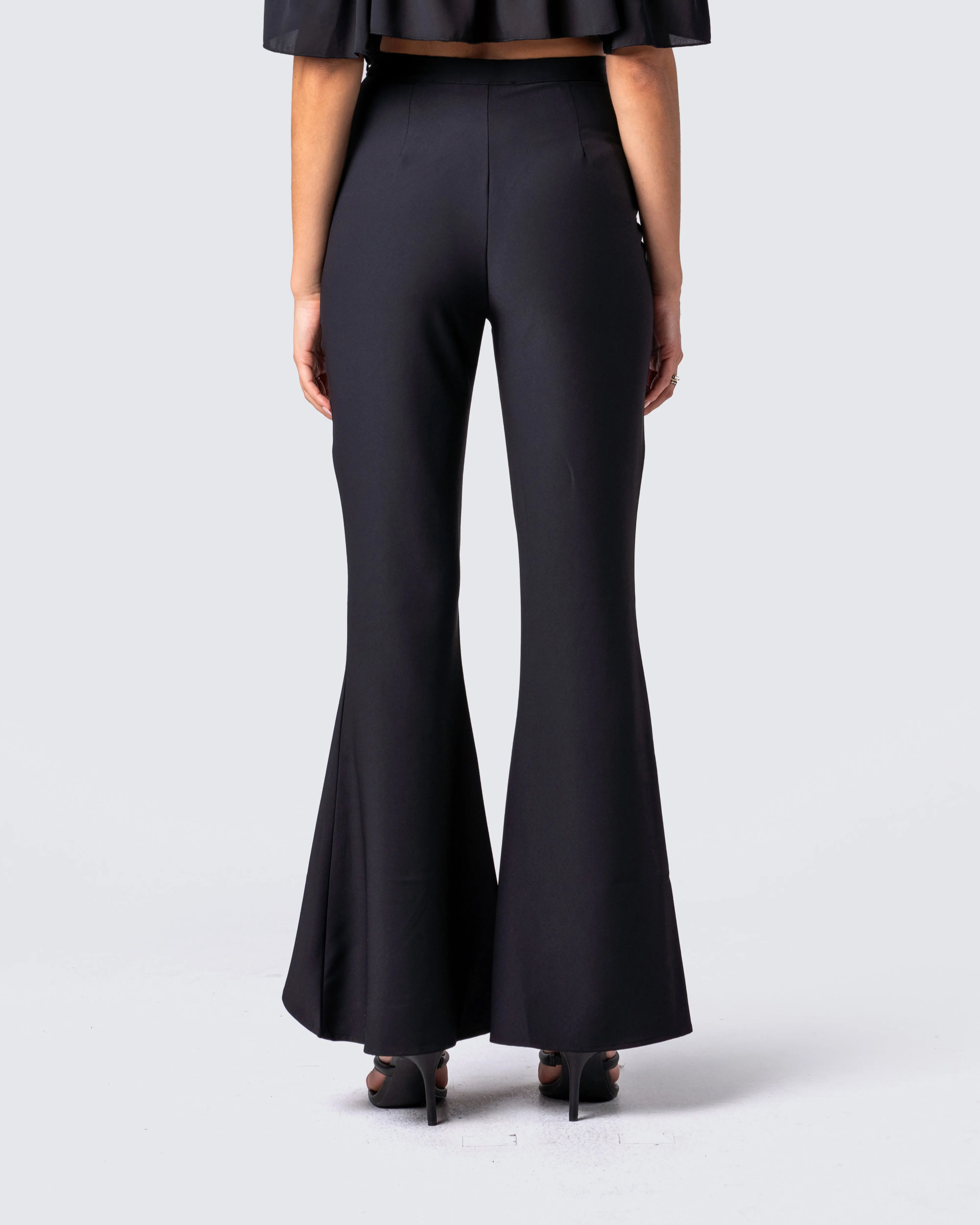 Catalina Black High Waist Pant