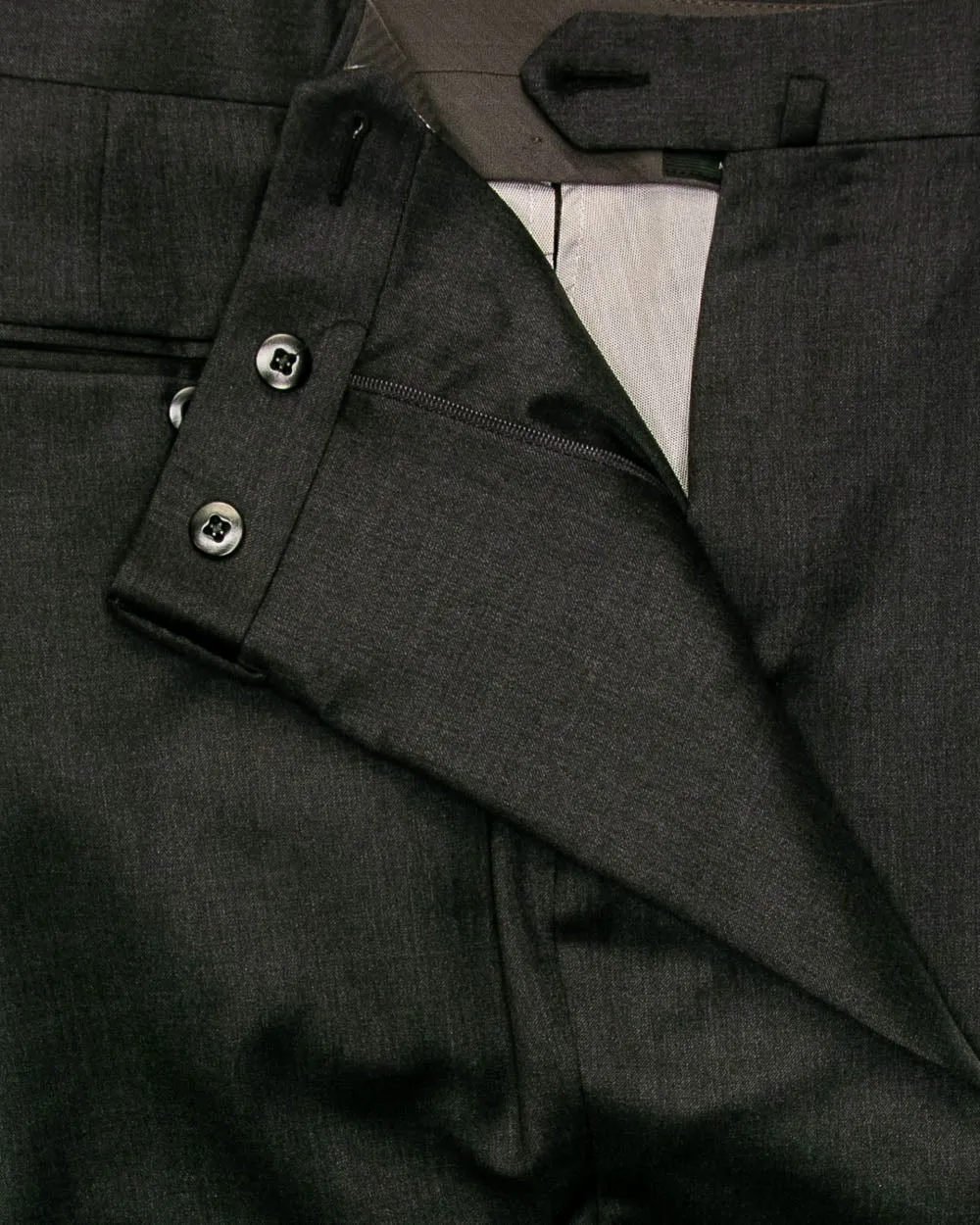 Charcoal Melange Dress Pant