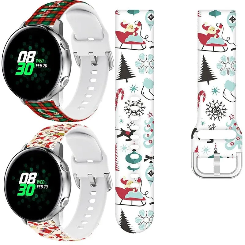 Christmas Watch Straps compatible with the Fossil Hybrid Gazer