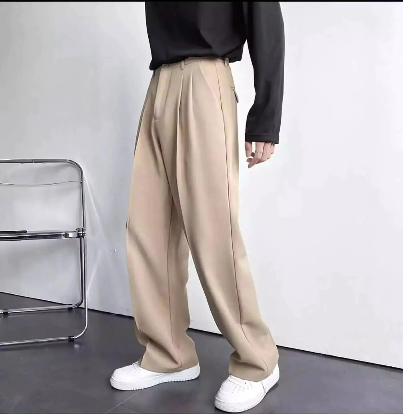 Comfort Flex Wide-Leg Pants