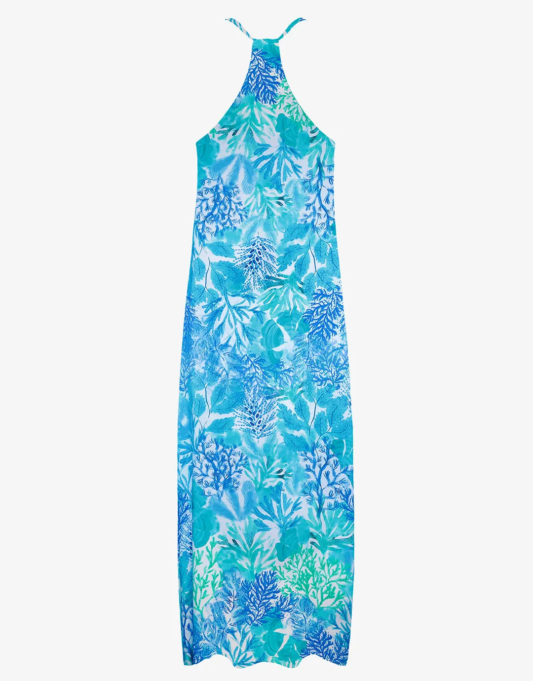 Coral Maxi Dress - Turquoise