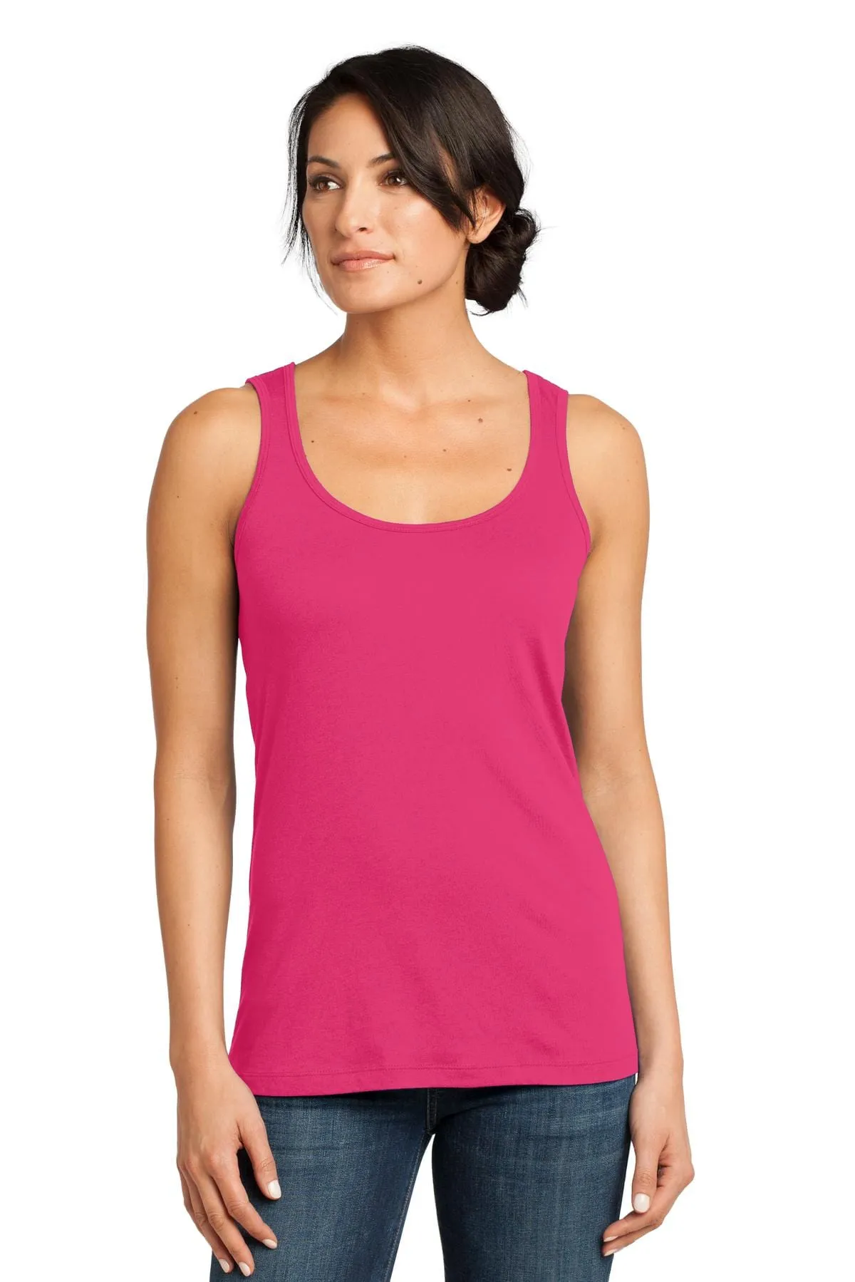 DISCONTINUED  District Made ®  - Ladies Modal Blend Tank DM481