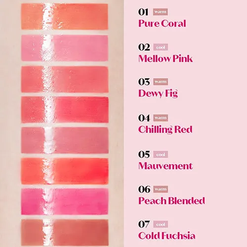 [Etude] Glow Fixing Tint (6 colors)