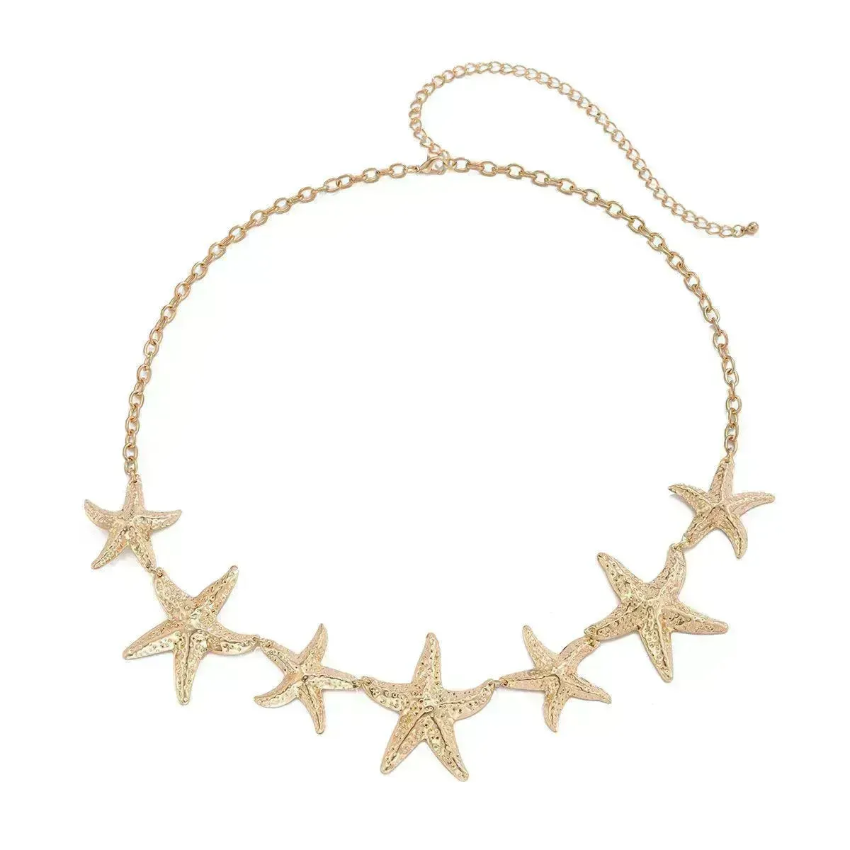 European And American Ocean Vacation Style Starfish Waist Chain Summer  Beach Chain for Women