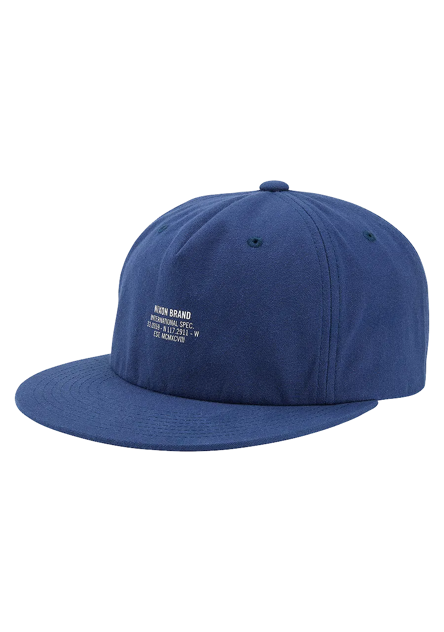 Fatigue Strapback Hat - Navy