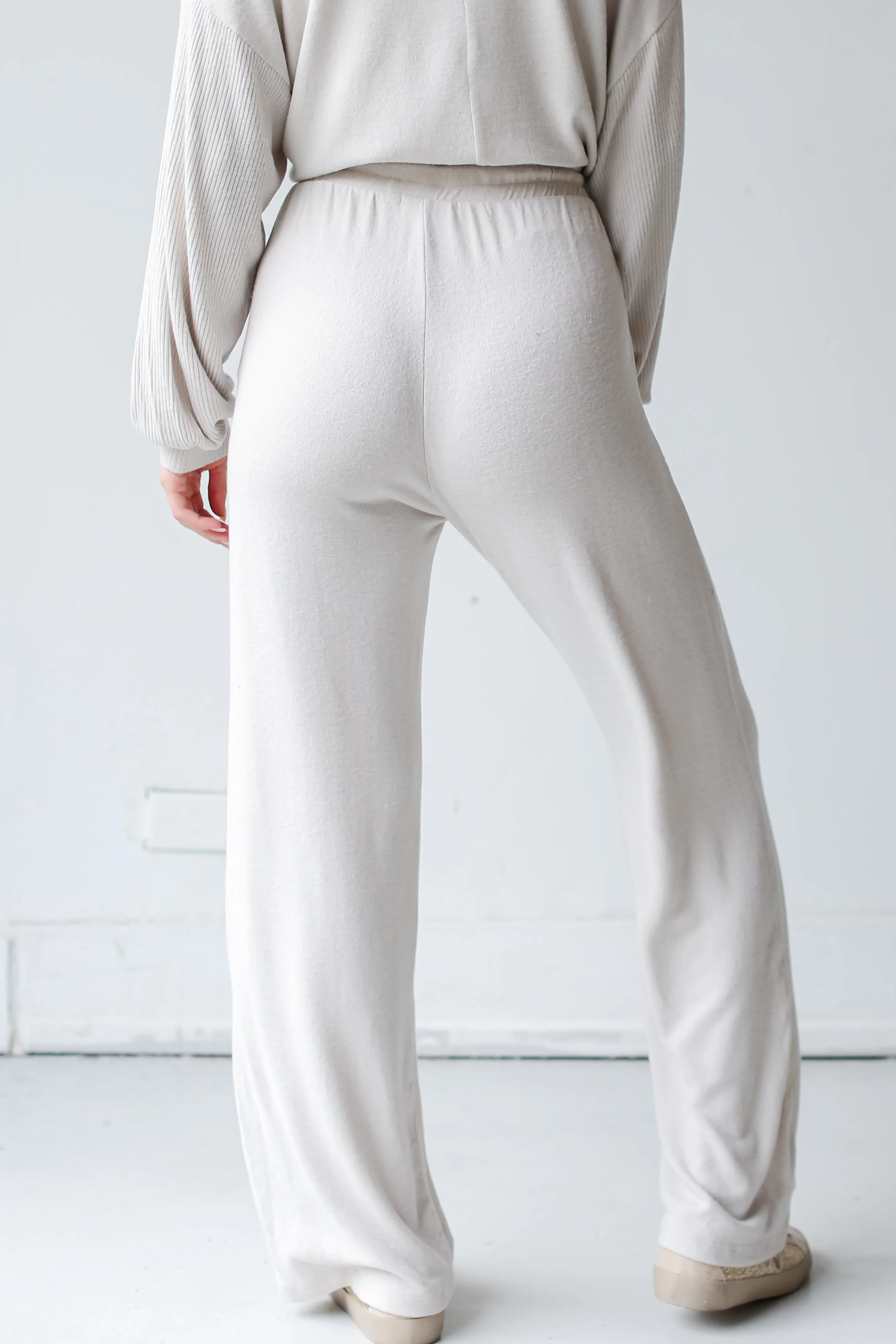 FINAL SALE - Favorite Cuddles Brushed Knit Lounge Pants