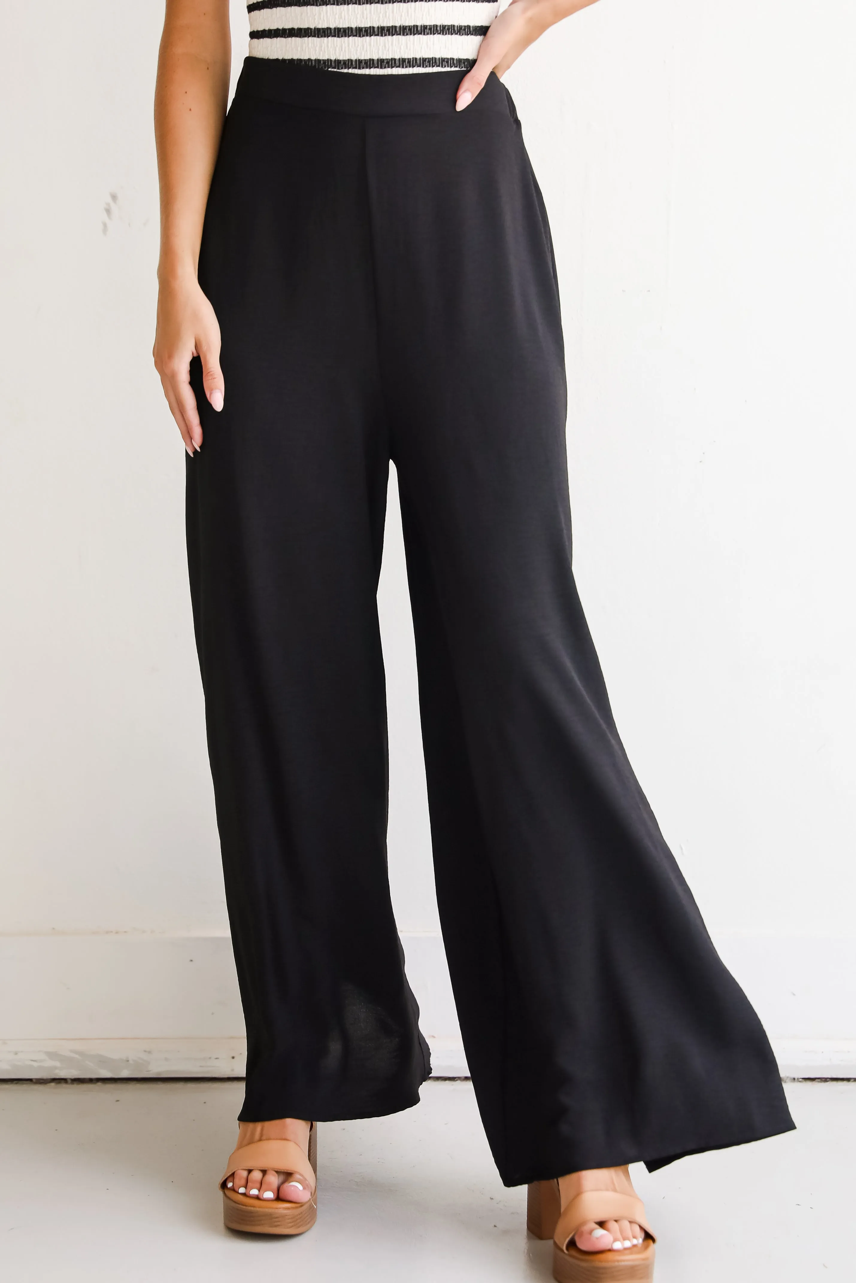 FINAL SALE - Iconic Chicness Wide Leg Pants