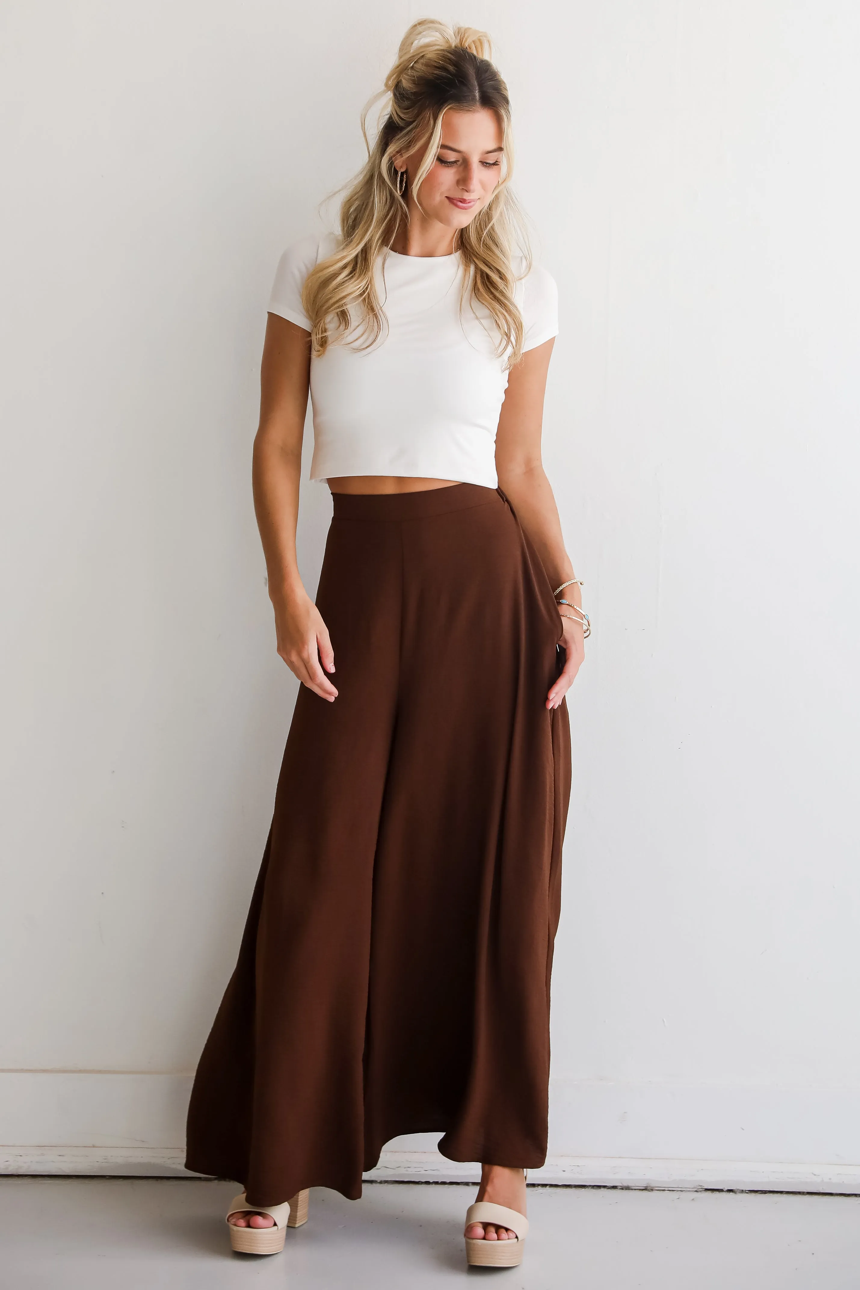 FINAL SALE - Iconic Chicness Wide Leg Pants