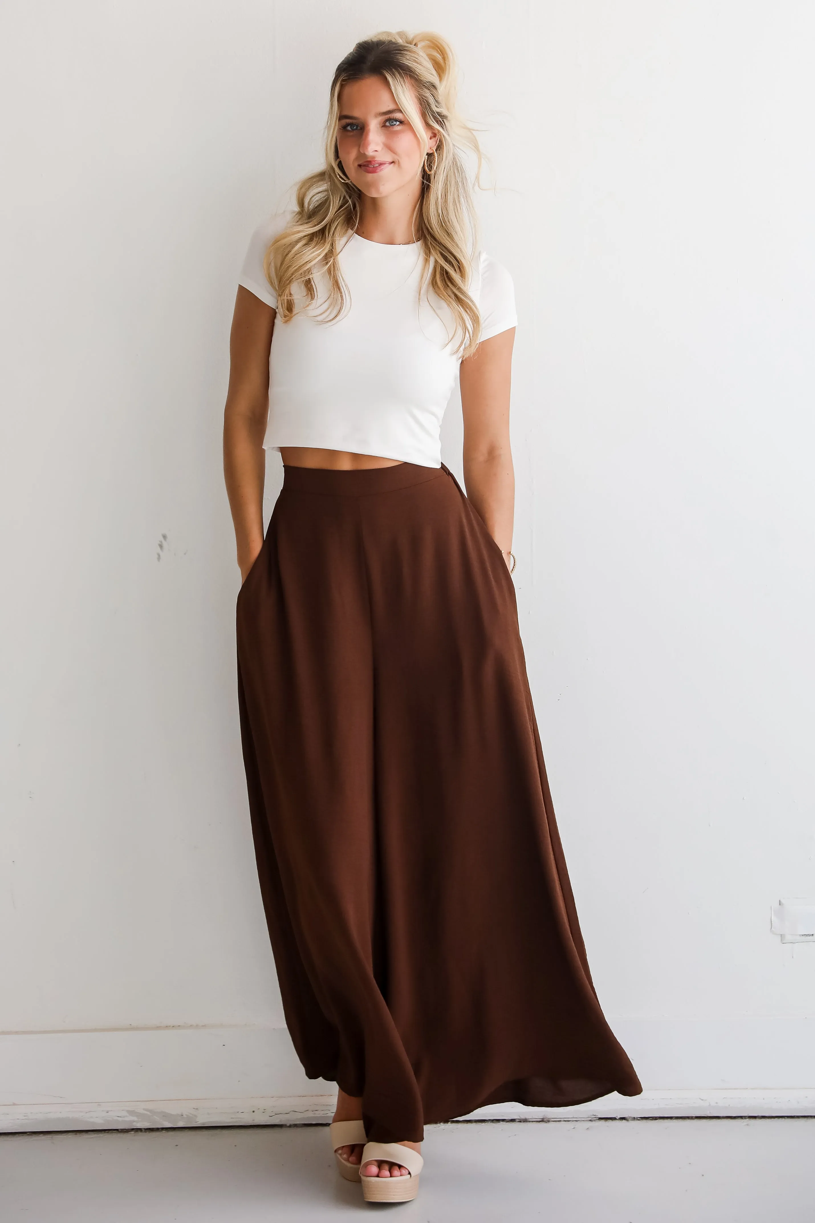 FINAL SALE - Iconic Chicness Wide Leg Pants