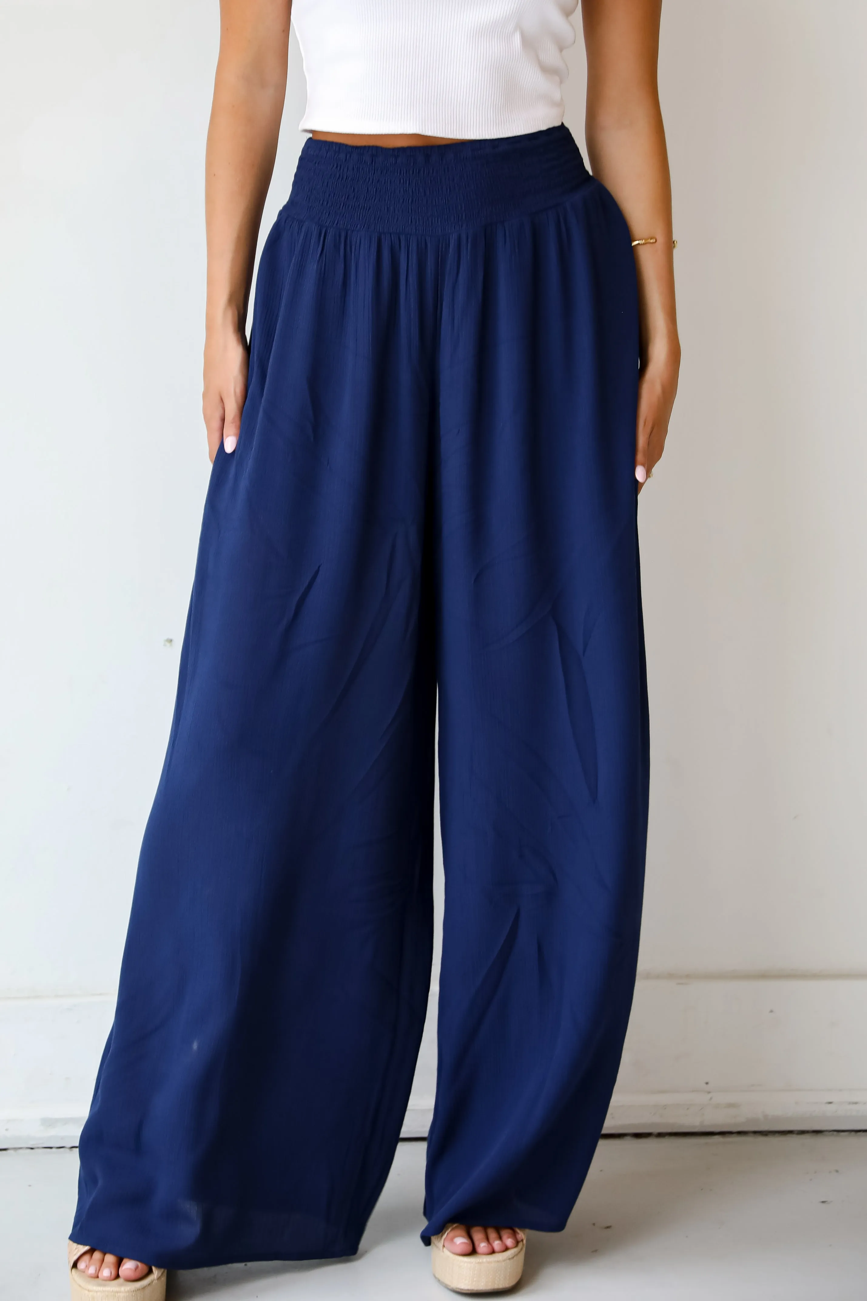 FINAL SALE - Lovely Season Wide Leg Pants