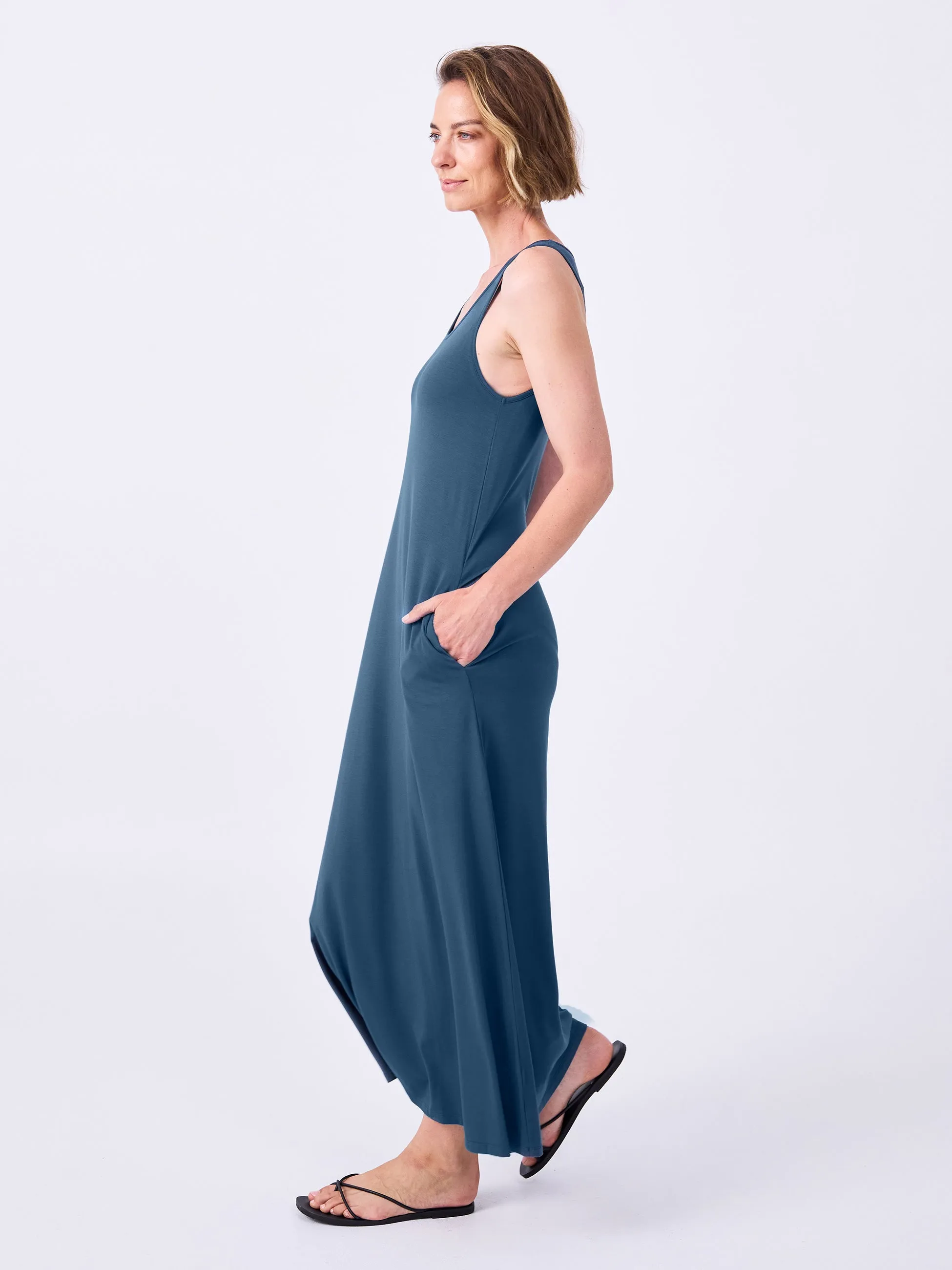 Flow Maxi Dress - Teal