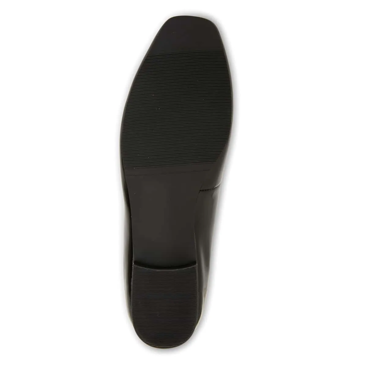 Gaby Flat in Black Patent