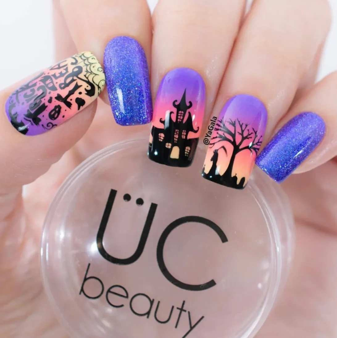 Halloween 5 - Uber Chic Stamping Plate